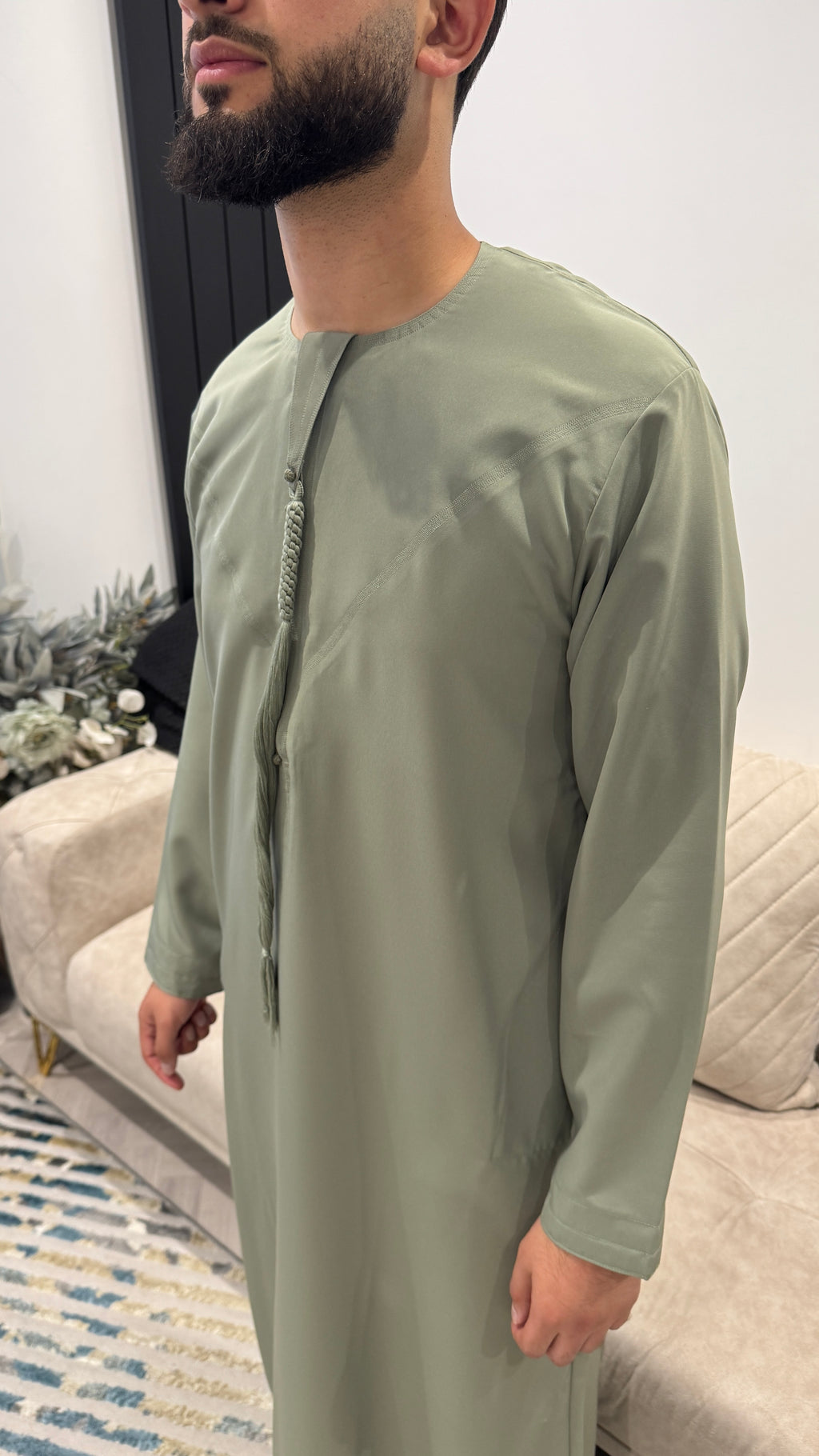 Pistachio Zibda Emirati Thobe
