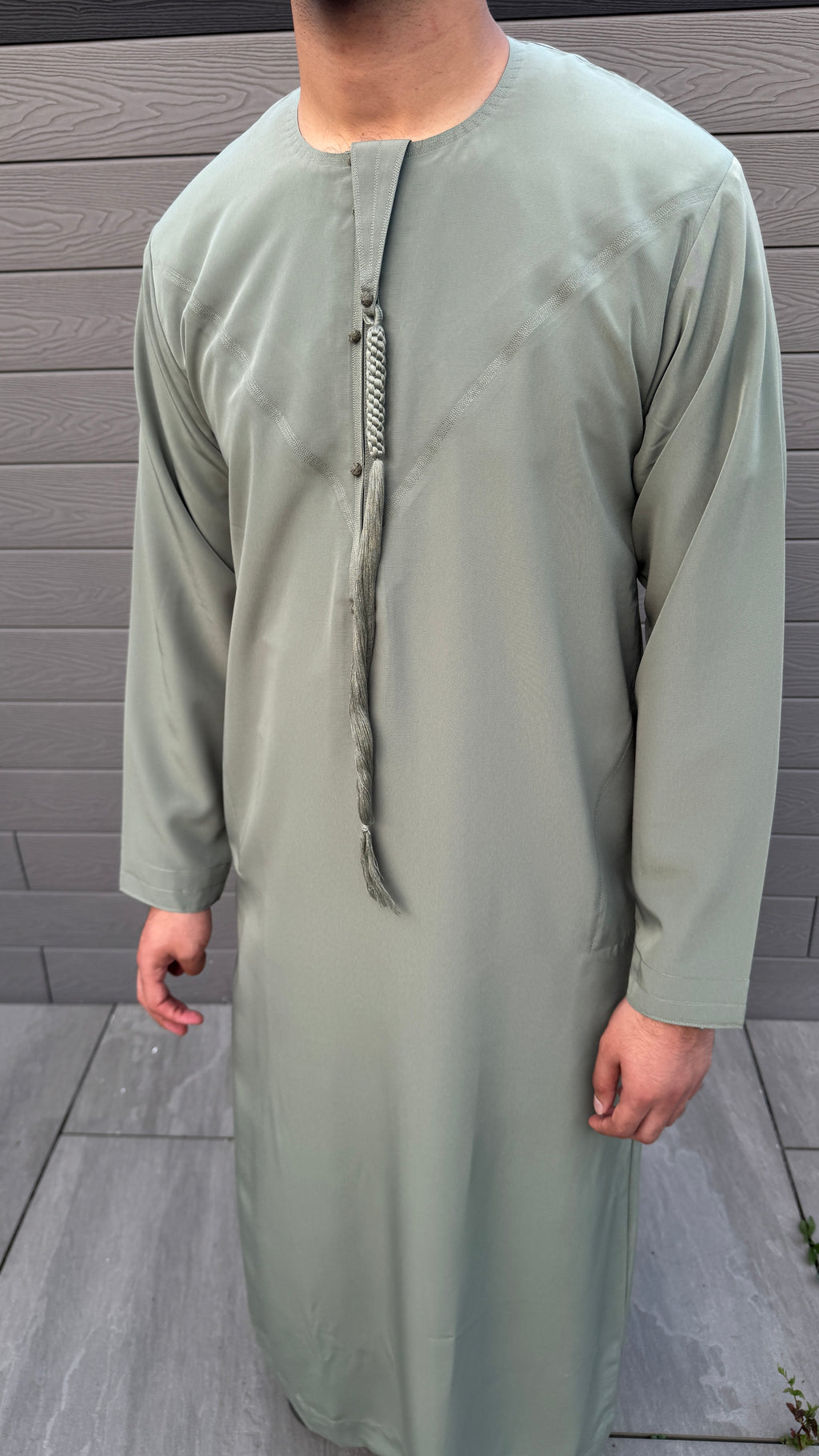 Pistachio Zibda Emirati Thobe