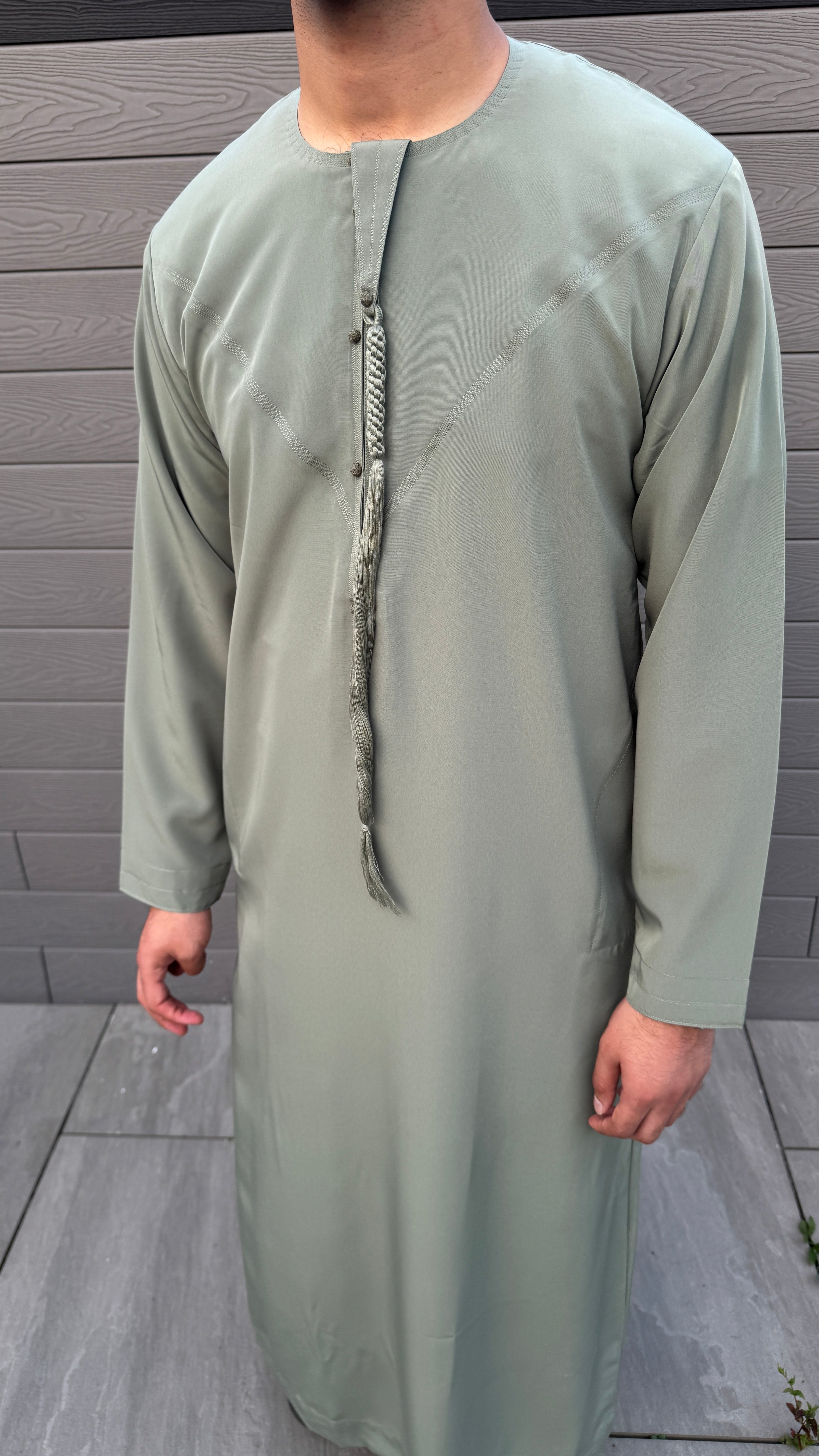 Pistachio Zibda Emirati Thobe