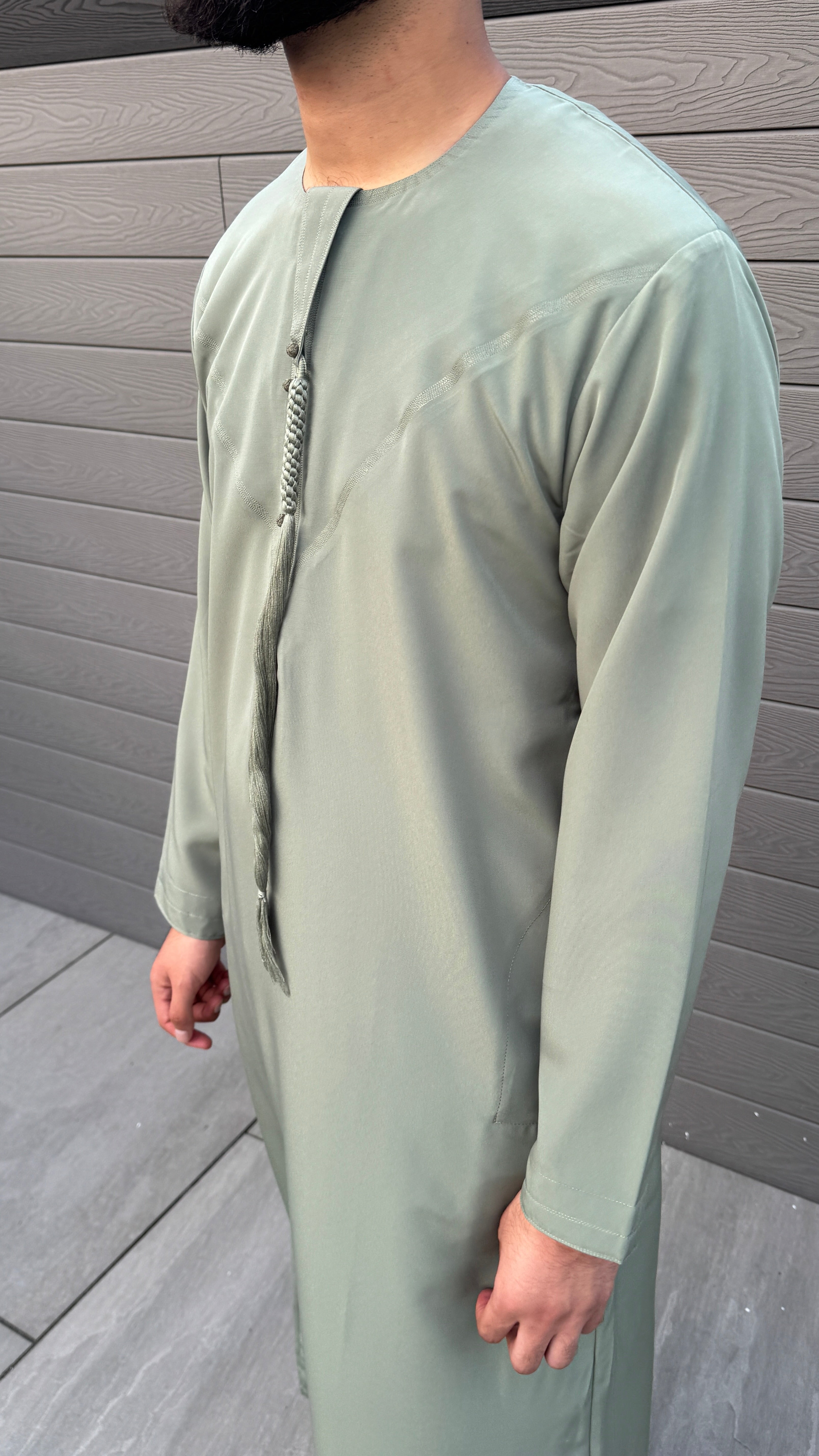 Pistachio Zibda Emirati Thobe